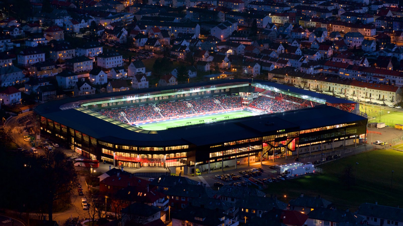 Part of a restaurant then extended into a nightclub, the evening of august 9 for twelve players from the sk brann, a norwegian first division club, continued a little later than expected… before going completely into a spin. Sk Brann Stadium . The Stadium Brann