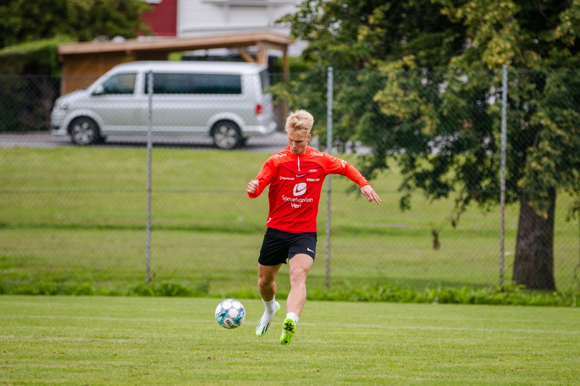 OppWarming med ball