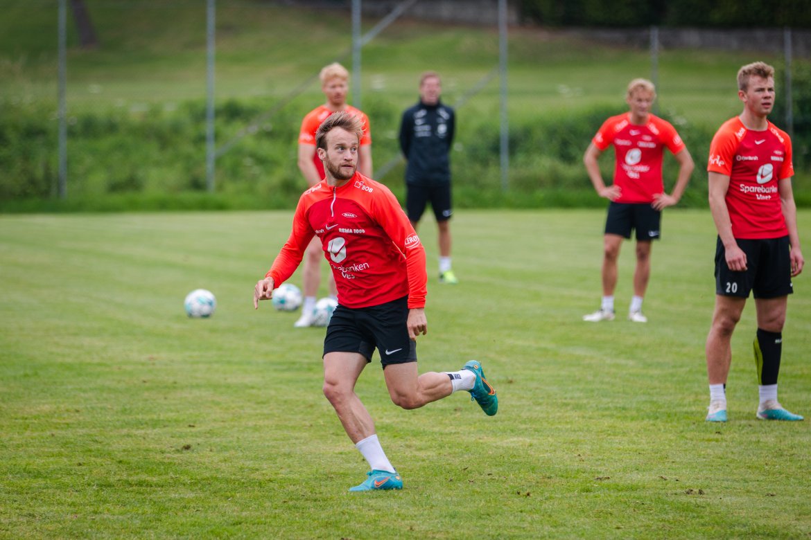 En konsentrert Bård Finne er klar for søndag
