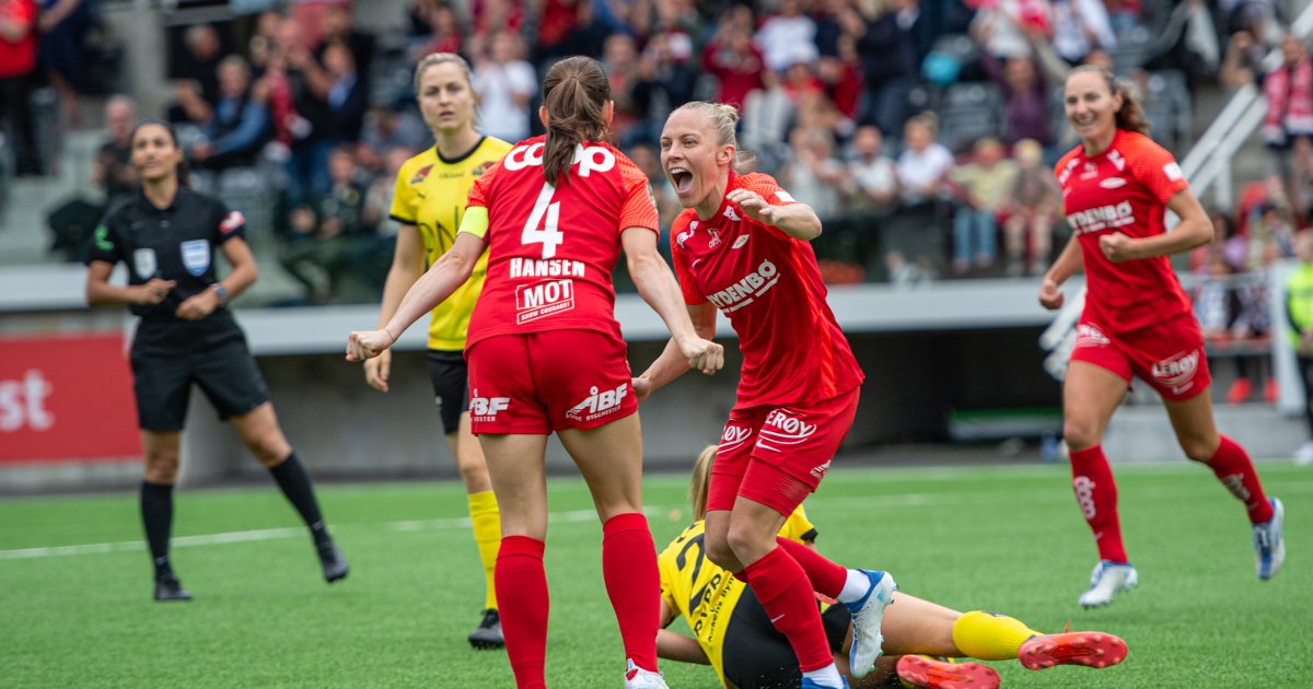 Før kampen Brann Kvinner LSK Kvinner / Brann