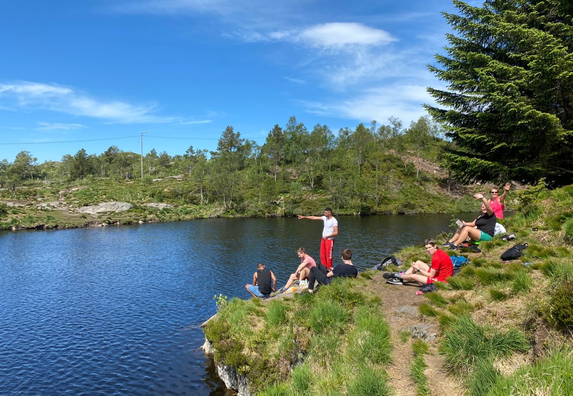 Brannsjansen startet opp etter sommerferien med en fellestur.