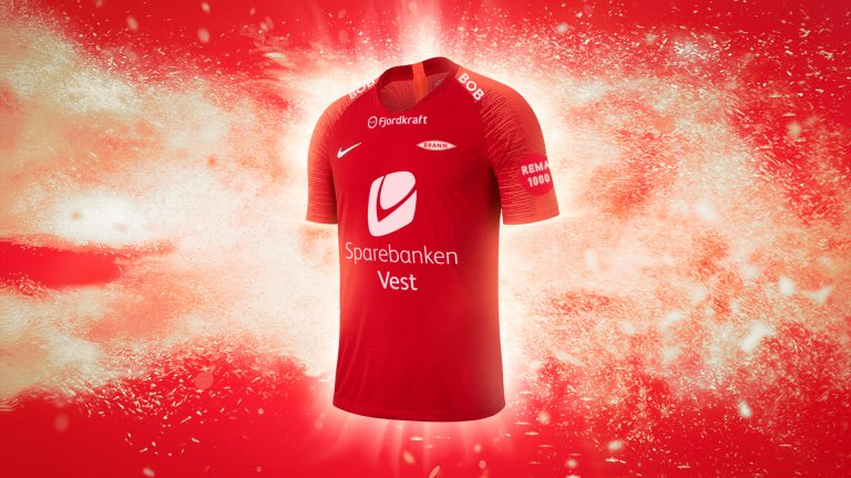 Nike SK Brann Hjemmedrakt 2019 Front 1920x1080