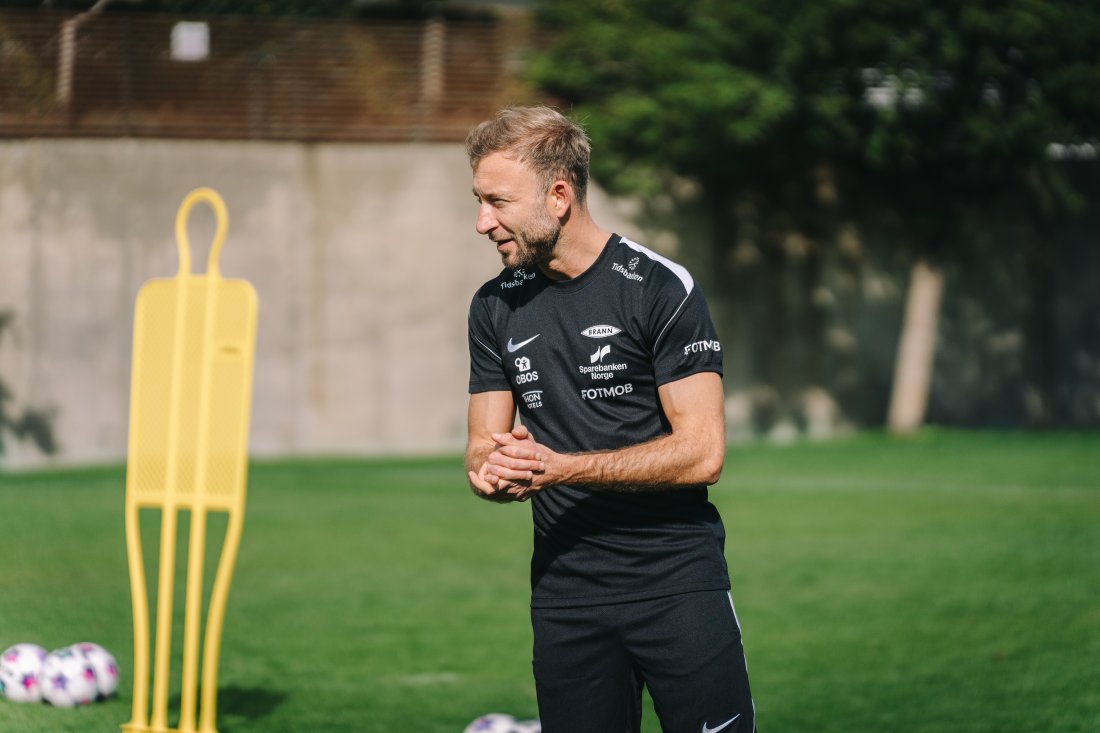 Matraszek sin første dag i Brann.