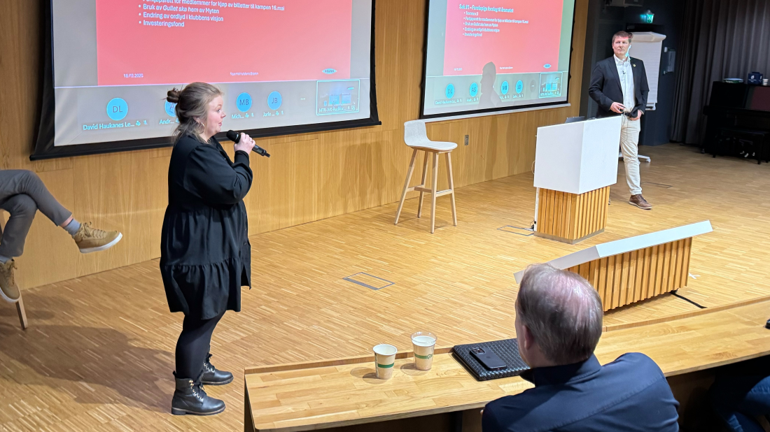 Gina Barstad leder for Branns medlemsutvalg. Foto: Brann.no.