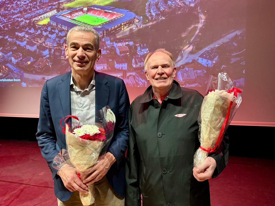 Erik Nordgreen og Svein Morten «Mottien» Hopsdal.