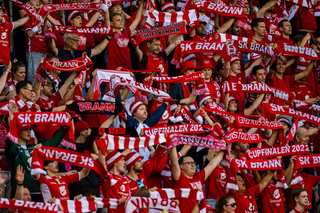 Fra cupfinalen på Ullevaal  i 2023. Foto: Marius Simensen / BILDBYRÅN.