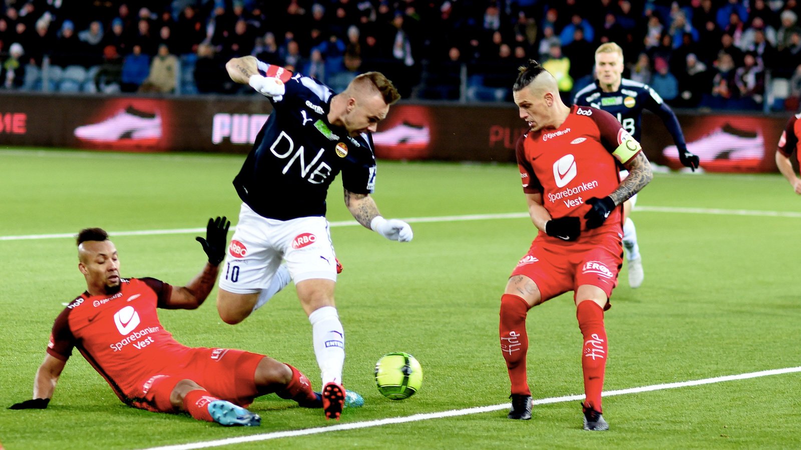 Knepent tap i Drammen / Brann