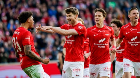 Før kampen: Brann–Fredrikstad