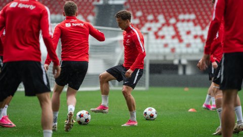 Før kampen: Universitatea Cluj–Brann