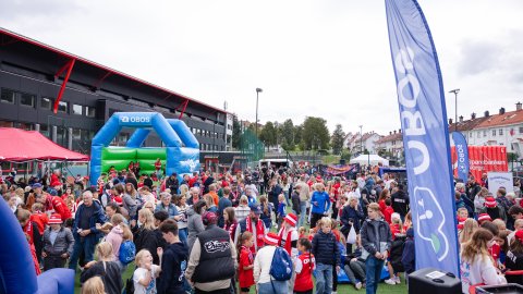 To dager med Fanzone+ og sykle til kamp