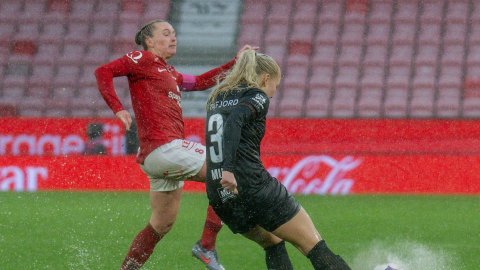 To mål senket Brann i regnet