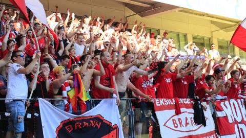 Før kampen: Start–Brann